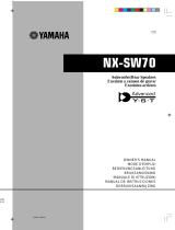 Yamaha NX-SW70 Benutzerhandbuch