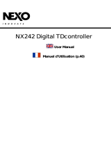 Nexo NX242 Benutzerhandbuch
