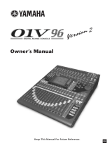 Yamaha 01V96 Version 2 Benutzerhandbuch