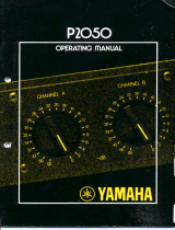 Yamaha P2050 Bedienungsanleitung
