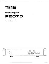 Yamaha P2075 Bedienungsanleitung