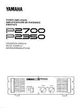 Yamaha P2350 Bedienungsanleitung