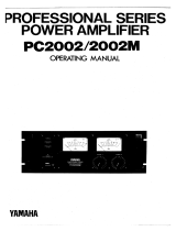 Yamaha PC2002M Bedienungsanleitung