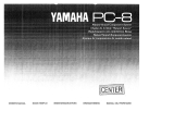 Yamaha PC-8 Bedienungsanleitung