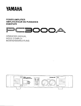 Yamaha PC3000A Bedienungsanleitung