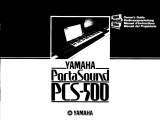 Yamaha PCS-500 Bedienungsanleitung