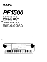 Yamaha PF1500 Bedienungsanleitung