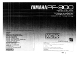 Yamaha PF-800 Bedienungsanleitung