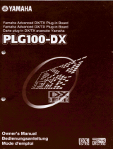 Yamaha PLG100-DX Benutzerhandbuch
