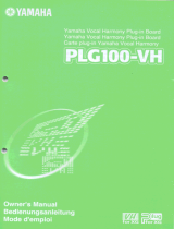 Yamaha PLG100-XG Benutzerhandbuch
