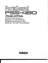 Yamaha PortaSound PSS-480 Bedienungsanleitung
