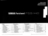 Yamaha PortaSound PSS-9 Bedienungsanleitung