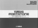 Yamaha PortaTone PSR-11 Bedienungsanleitung