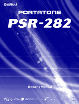 Yamaha Portatone PSR-282 Benutzerhandbuch