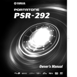 Yamaha Portatone PSR-292 Benutzerhandbuch