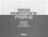 Yamaha PSR-6 Bedienungsanleitung