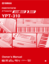Yamaha Portatone PSR-E313 Benutzerhandbuch