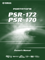 Yamaha PSR - 172 Benutzerhandbuch