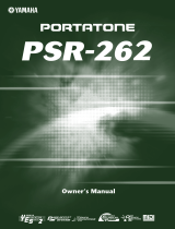 Yamaha psr-262 Benutzerhandbuch