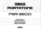 Yamaha PSR-3500 Bedienungsanleitung