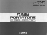 Yamaha PSR-6300 Bedienungsanleitung