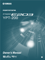 Yamaha YPT-200 Benutzerhandbuch