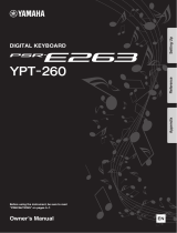 Yamaha YPT-260 Bedienungsanleitung