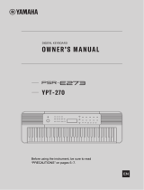 Yamaha YPT-270 Bedienungsanleitung