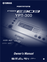 Yamaha YPT 300 - Full Size Enhanced Teaching System Music Keyboard Benutzerhandbuch