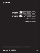 Yamaha PSR-S950 Benutzerhandbuch
