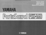 Yamaha PSS-160 Bedienungsanleitung