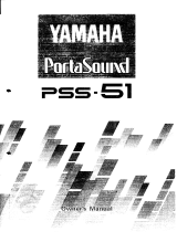 Yamaha PSS-51 Bedienungsanleitung