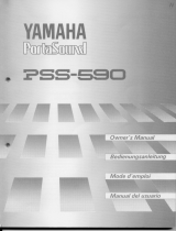 Yamaha PSS-590 Bedienungsanleitung