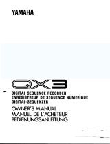 Yamaha QX-3 Bedienungsanleitung