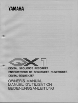 Yamaha QX1 Bedienungsanleitung