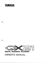 Yamaha QX21 Bedienungsanleitung