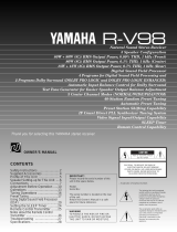 Yamaha R-V98 Benutzerhandbuch