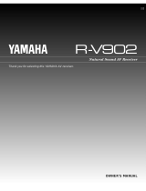 Yamaha R-V902 Benutzerhandbuch