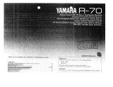 Yamaha R-70 Bedienungsanleitung
