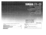 Yamaha R-8 Bedienungsanleitung
