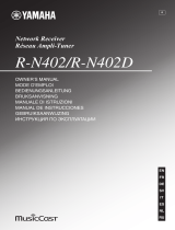 Yamaha R-N402 Black Benutzerhandbuch