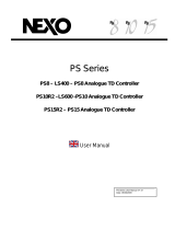 Nexo PS8 Benutzerhandbuch
