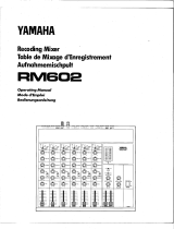 Yamaha RM602 Benutzerhandbuch