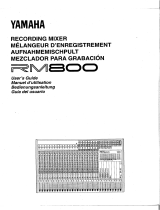 Yamaha RM800 Benutzerhandbuch