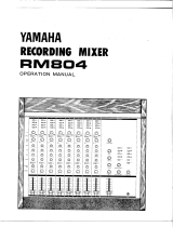 Yamaha RM804 Bedienungsanleitung
