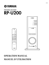 Yamaha RP-U200 Benutzerhandbuch