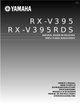Yamaha RX-V395 Benutzerhandbuch