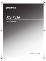 Yamaha RX-450 Benutzerhandbuch