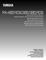 Yamaha RX-485 RDS Benutzerhandbuch
