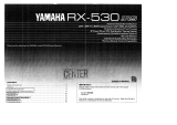 Yamaha RX-530 Bedienungsanleitung